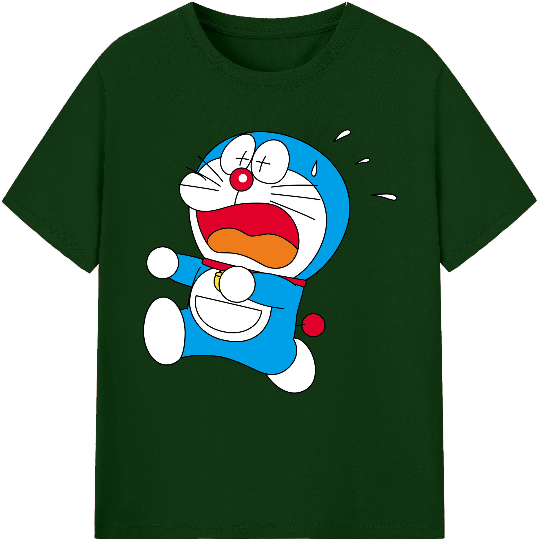 （画像用） ドラえもん Doraemon 綿100％半袖Tシャツ（フロントプリント）